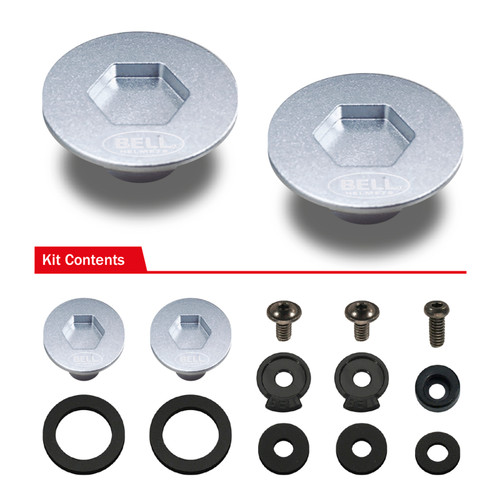 Bell SV (SE07/SE077/SE06) Pivot Kit - Silver - 2020074 Photo - Close Up