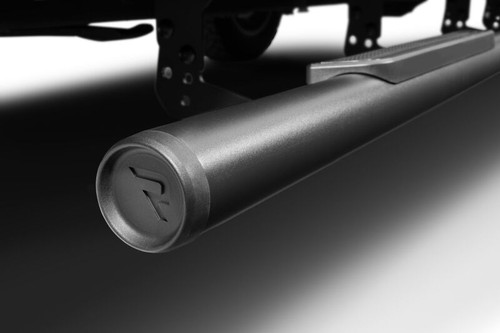RealTruck 24-26 Toyota Tacoma XtraCab Traxio 3in Nerf Bars - Textured Black - NBF23-73401-26T Photo - Close Up