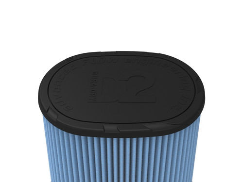 aFe Momentum Intake Replacement Filter w D2 Dura-Dry Media 5in F X (9x7)in B X (7-1/4x5)in T X 9in H - 21-90102V Photo - Unmounted