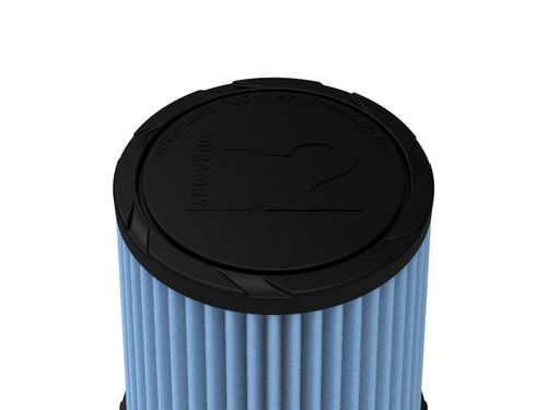 aFe Momentum Intake Replacement Air Filter w/ D2 Dura-Dry Media 4in Fx6in Bx4-3/4in Tx7in H - 21-90114V Photo - Unmounted