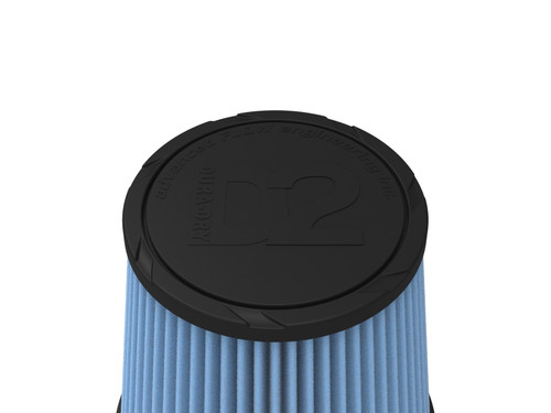 aFe Magnum FORCE Intake Replacement Air Filter w/ D2 Dura-Dry Media 3-1/2in Fx8in Bx5-1/2in Tx8in H - 21-91071V Photo - Unmounted
