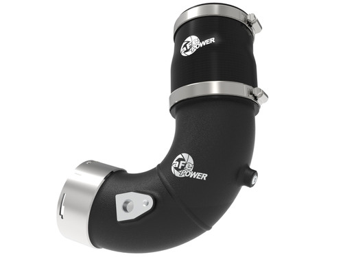 aFe BladeRunner 3in Aluminum Cold Charge Pipe Black RAM 1500 RHO 25-27 L6-3.0L (tt) - 46-20799-B Photo - Primary