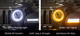 Diode Dynamics Halo Lights LED 60mm Switchback (Pair) - DD2059 User 5