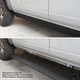 Go Rhino 22-24 Toyota Tundra DC 4dr E1 Electric Running Board Kit (No Drill) - Bedliner Coating - 20444580T Photo - Mounted