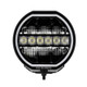 Go Rhino Xplor Blackout Series Maxline LED Hi/Low Beam w/Multi DRL (Surface Mount) 9in. - Blk - 751440911CRS Photo - Primary