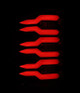 AlphaRex 07-13 Chevrolet Silverado 1500 (Ex. Hybrid Models) LUXX-Series LED Tail Lights Alpha-Black - 620090 User 4