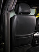 PRP 12-14 Ford Raptor Front Seat Covers (Pair) - Black w Silver Stitch - B068-06 Photo - Close Up