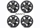 Ford Racing 2021+ Bronco Sport 17in Low Gloss Black Wheel Kit - M-1007K-S17BSB Photo - Unmounted