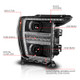 Anzo 21-23 Ford F150 LED Projector Headlight w/Switchback+Sequential - Black (Passenger Side Only) - 111594-R Photo - Unmounted
