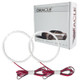 Oracle Ram 13-18 LED Projector Headlight Halo Kit - Red SEE WARRANTY - 2252-003 Photo - out of package