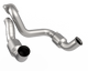 Kooks 20-22 Ford F250 7.3L V8 / Ford F350 7.3L V8 3in SS High Output Green Catted Connecting Pipes - 14003400 Photo - Unmounted
