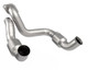 Kooks 20-22 Ford F250 7.3L V8 / Ford F350 7.3L V8 3in SS High Output Green Catted Connecting Pipes - 14003400 Photo - Unmounted