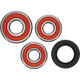 Pivot Works Honda Wheel Bearing Kit Premium Bearings - 25-1362-P Photo - Primary