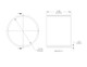 aFe POWER Universal Products Coupler Kit 3-3/4in ID x 3 in L - Black - 59-00220 Technical Drawing