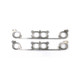 Cometic Chevy Gen-1 Small Block V8 .030in MLS Exhaust Manifold Gasket Set - Brodix/All Pro (7 Bolt) - C5040-030 Photo - Primary