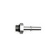 DeatschWerks 6AN ORB Male to 5/16in Male EFI Quick Connect Adapter (Incl O-Ring) - Titanium - 6-02-0114 Photo - Primary