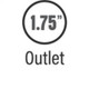 Magnaflow Muff GP 3.0 Dia 12in. 1.75/1.75 RP Direct Fit Converter - 13123 Technical Bulletin