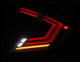 AlphaRex 16-21 Honda Civic Hatchback / Type-R FK8 Nova-Series LED Tail Lights (Pair) - Black - 676020 User 2