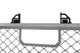 Deezee 99-16 Ford SuperDuty Cargo Management Cab Rack - Aluminum Mesh - DZ95050WR Photo - Unmounted