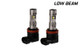 Diode Dynamics H11/H8/H9 White SL2 LED Bulbs with AntiFlicker Modules (pair) - DD0638P User 1
