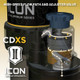 ICON 09-24 Ford F-150 2/4WD 2.5 Series VS PB CDXS Rear Shocks - Pair - 97720XP Technical Drawing