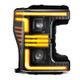 AlphaRex 17-19 Ford F-250/350/450/550 Super Duty PRO-Series Proj Headlights Alpha-Bk w/SS & DRL - 880320 User 1