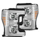 AlphaRex 17-19 Ford F-250/350/450/550 Super Duty LUXX-Series LED Proj Headlights Chrome w/SS & SBDRL - 880346 User 1