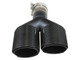 aFe Takeda 2.5in 304 Stainless Steel Clamp-on Exhaust Tip Passenger Side 2.5in Inlet 4inDual-Carbon - 49T25480-C121 Photo - Unmounted
