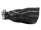 aFe Takeda 2.5in 304 Stainless Steel Clamp-on Exhaust Tip Driver Side 2.5in Inlet 4inDual-Black - 49T25484-B122 Photo - Unmounted
