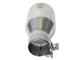 afe Takeda Universal Exhaust Tip 3 IN Inlet x 5 IN Outlet x 9 IN L - 49T30504-P09 Photo - Unmounted
