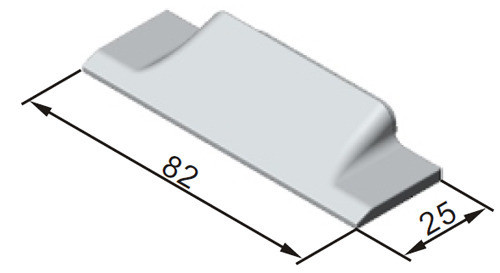 Cargo Track Endcap Short F Series