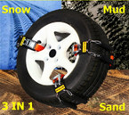 Car Chain For Snow, Mud & Sand