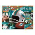 Miami Dolphins Retro Series 500 Piece Puzzle
