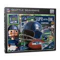 Seattle Seahawks Retro Series 500 Piece Puzzle