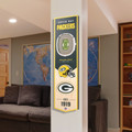 Green Bay Packers 8" x 32" 3D Stadium Banner Wall Art