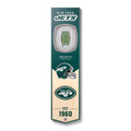 New York Jets 8" x 32" 3D Stadium Banner Wall Art