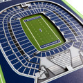 Seattle Seahawks 8" x 32" 3D Stadium Banner Wall Art