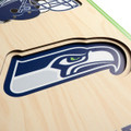 Seattle Seahawks 8" x 32" 3D Stadium Banner Wall Art