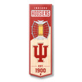 Indiana Hoosiers 6" x 19" 3D Stadium Banner Wall Art