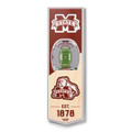 Mississippi State Bulldogs 6" x 19" 3D Stadium Banner Wall Art