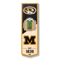 Missouri Tigers 6" x 19" 3D Stadium Banner Wall Art