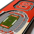 North Carolina State Wolfpack 6" x 19" 3D Stadium Banner Wall Art