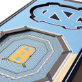 North Carolina Tar Heels 6" x 19" 3D Stadium Banner Wall Art