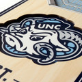North Carolina Tar Heels 6" x 19" 3D Stadium Banner Wall Art