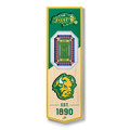 North Dakota State Bison 6" x 19" 3D Stadium Banner Wall Art