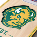 North Dakota State Bison 6" x 19" 3D Stadium Banner Wall Art