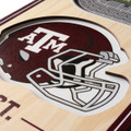 Texas A&M Aggies 6" x 19" 3D Stadium Banner Wall Art
