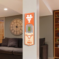 Texas Longhorns 6" x 19" 3D Stadium Banner Wall Art