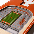 Texas Longhorns 6" x 19" 3D Stadium Banner Wall Art