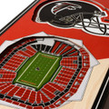 Atlanta Falcons 6" x 19" 3D Stadium Banner Wall Art